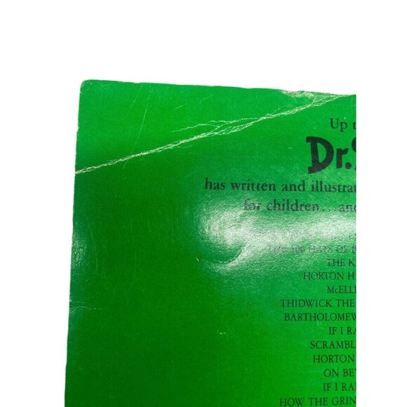 Yertle The Turtle & Other Stories By Dr. Seuss 1986 Classic Childrens Book - Picture 3 of 6